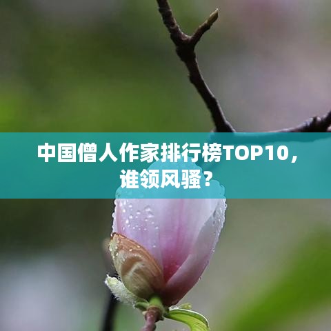 中國(guó)僧人作家排行榜TOP10，誰(shuí)領(lǐng)風(fēng)騷？